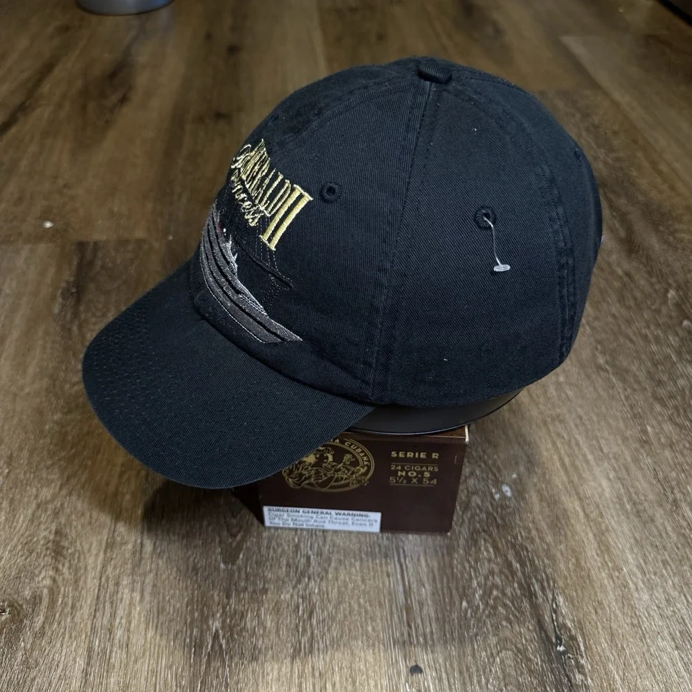 Ocean Player Club Poker‎ Hat Navy Black White Adj Strap Degen Gamble Spade